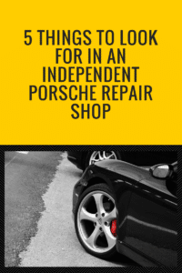 Expert Porsche Repair Shop
